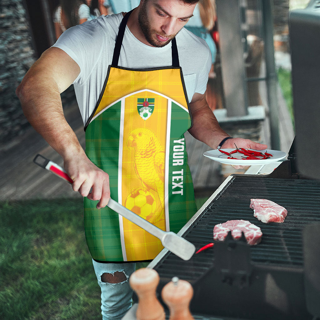 Dominica Football 2026 Custom Apron Sisserou Parrot Madras Pattern