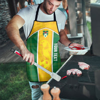 Dominica Football 2026 Custom Apron Sisserou Parrot Madras Pattern