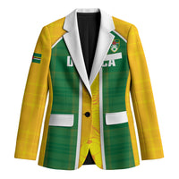 Dominica Football 2026 Custom Blazer Sisserou Parrot Madras Pattern