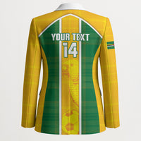 Dominica Football 2026 Custom Blazer Sisserou Parrot Madras Pattern