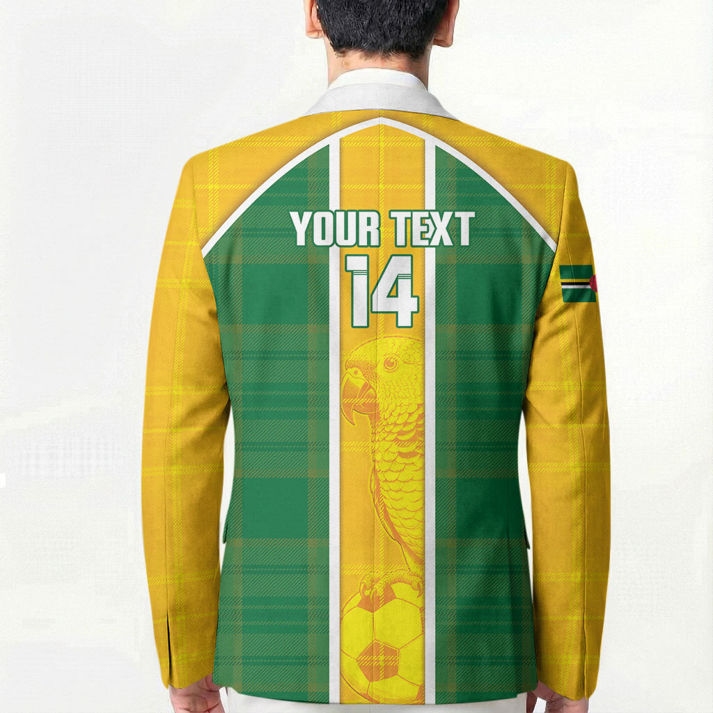 Dominica Football 2026 Custom Blazer Sisserou Parrot Madras Pattern