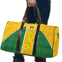 Dominica Football 2026 Custom Travel Bag Sisserou Parrot Madras Pattern