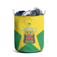 French Guiana Football 2026 Laundry Basket Allez Les Yana Dokos