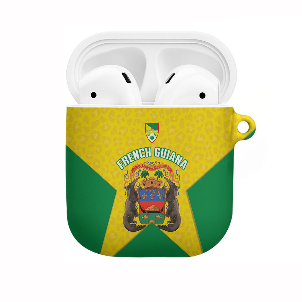 French Guiana Football 2026 AirPods Case Allez Les Yana Dokos