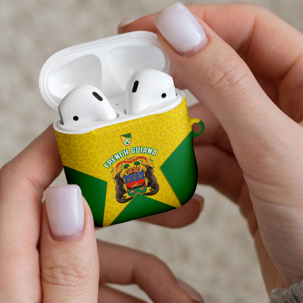 French Guiana Football 2026 AirPods Case Allez Les Yana Dokos