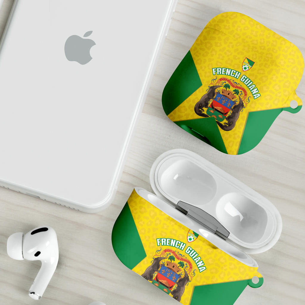 French Guiana Football 2026 AirPods Case Allez Les Yana Dokos