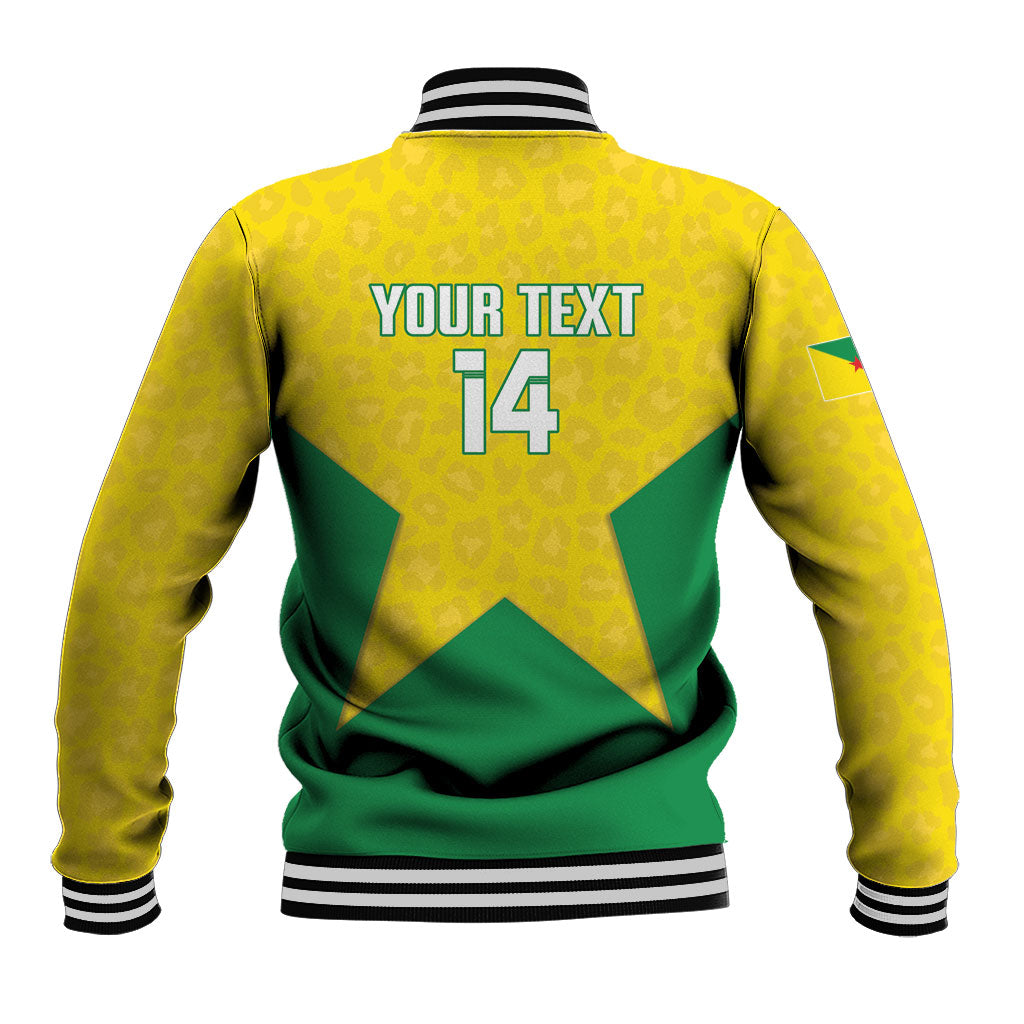 French Guiana Football 2026 Custom Baseball Jacket Allez Les Yana Dokos