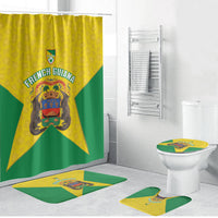 French Guiana Football 2026 Bathroom Set Allez Les Yana Dokos