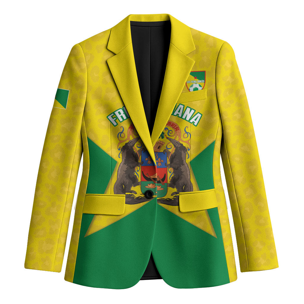 French Guiana Football 2026 Custom Blazer Allez Les Yana Dokos