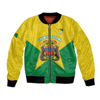 French Guiana Football 2026 Custom Bomber Jacket Allez Les Yana Dokos