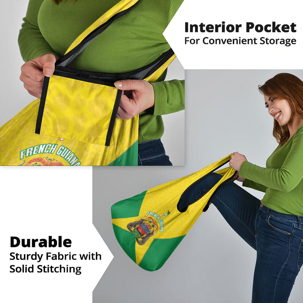 French Guiana Football 2026 Grocery Bag Allez Les Yana Dokos
