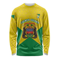 French Guiana Football 2026 Custom Long Sleeve Shirt Allez Les Yana Dokos