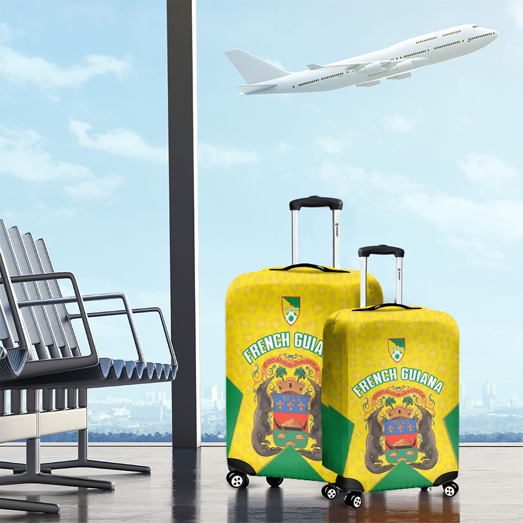 French Guiana Football 2026 Luggage Cover Allez Les Yana Dokos