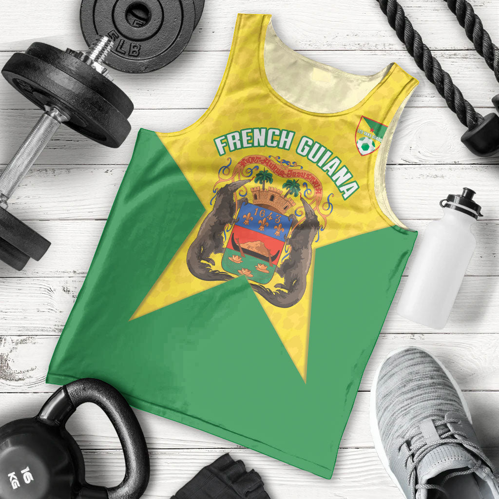 French Guiana Football 2026 Custom Men Tank Top Allez Les Yana Dokos