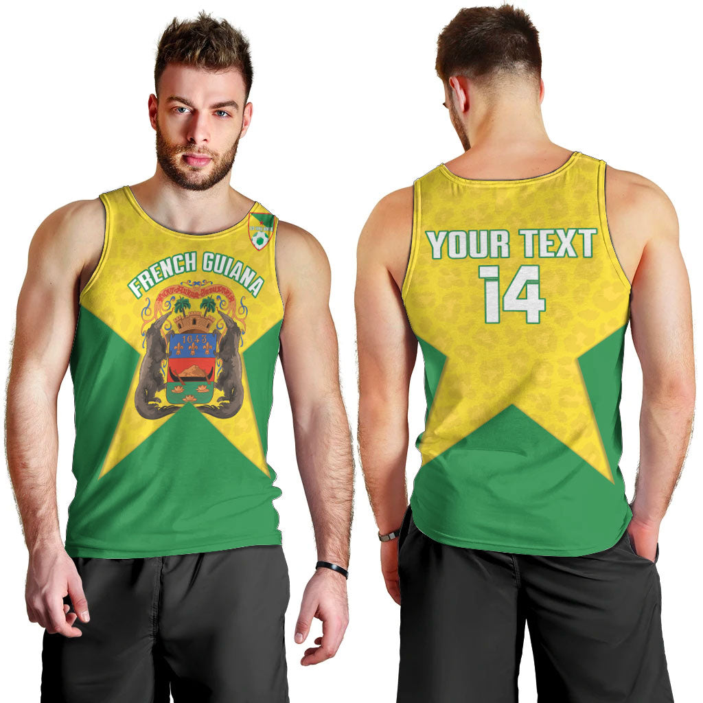 French Guiana Football 2026 Custom Men Tank Top Allez Les Yana Dokos
