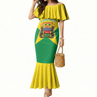 French Guiana Football 2026 Custom Mermaid Dress Allez Les Yana Dokos