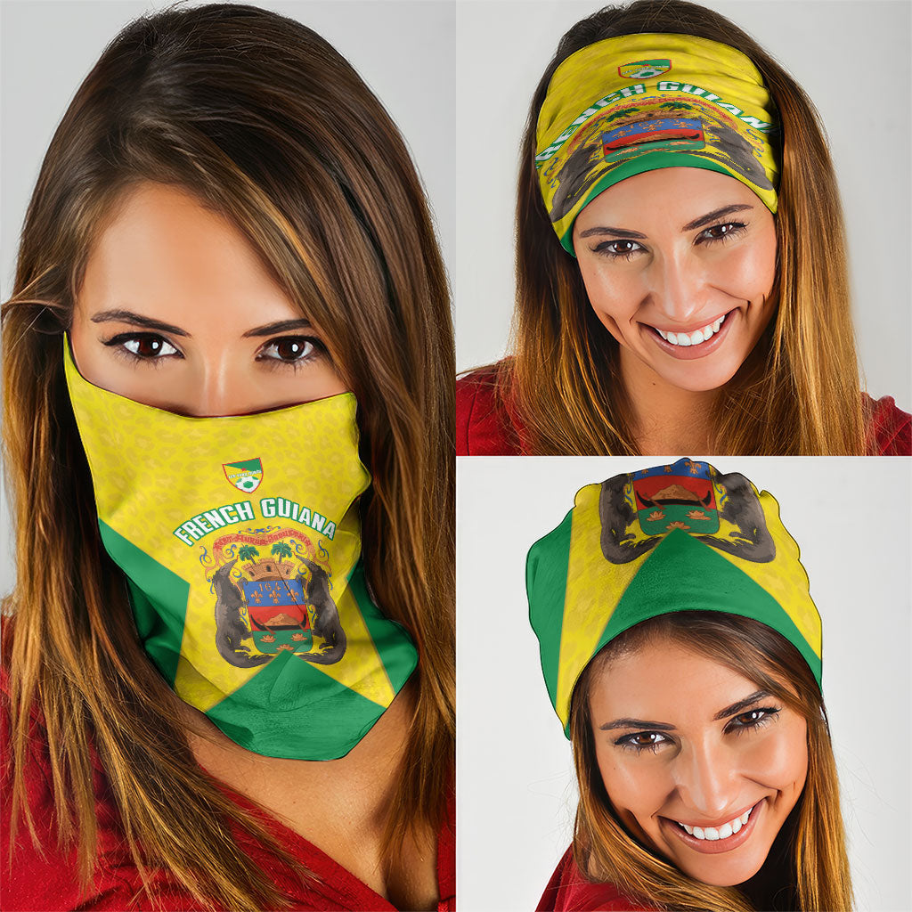 French Guiana Football 2026 Neck Gaiter Allez Les Yana Dokos