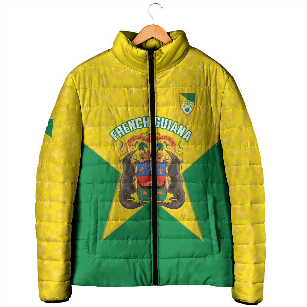 French Guiana Football 2026 Custom Padded Jacket Allez Les Yana Dokos