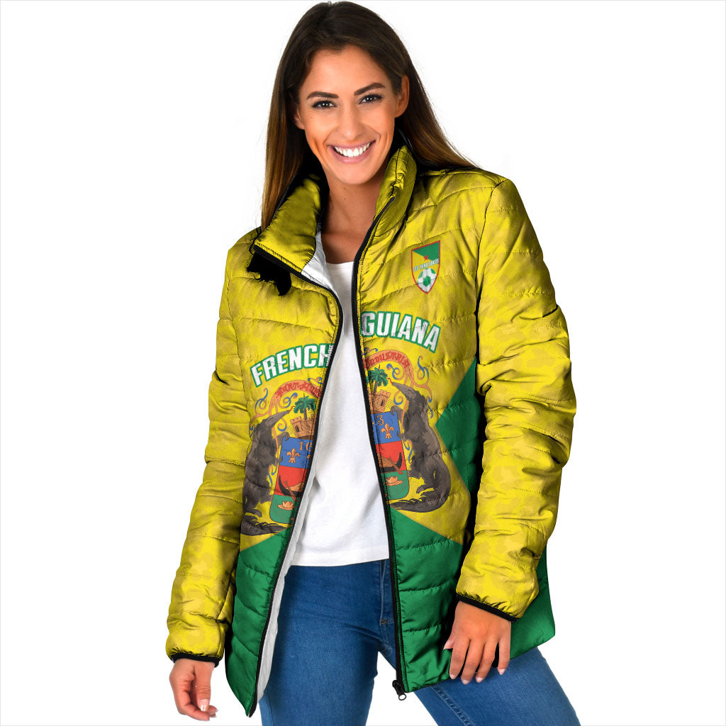 French Guiana Football 2026 Custom Padded Jacket Allez Les Yana Dokos
