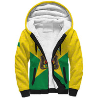 French Guiana Football 2026 Custom Sherpa Hoodie Allez Les Yana Dokos