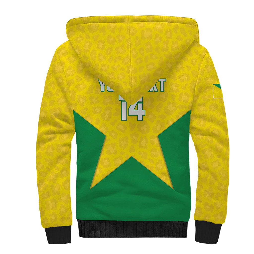 French Guiana Football 2026 Custom Sherpa Hoodie Allez Les Yana Dokos