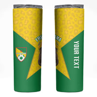 French Guiana Football 2026 Custom Skinny Tumbler Allez Les Yana Dokos