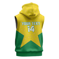 French Guiana Football 2026 Custom Sleeveless Hoodie Allez Les Yana Dokos
