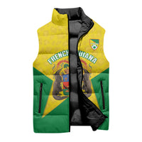 French Guiana Football 2026 Custom Sleeveless Puffer Jacket Allez Les Yana Dokos