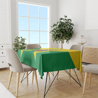 French Guiana Football 2026 Tablecloth Allez Les Yana Dokos