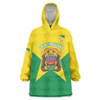 French Guiana Football 2026 Custom Wearable Blanket Hoodie Allez Les Yana Dokos