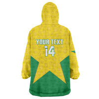 French Guiana Football 2026 Custom Wearable Blanket Hoodie Allez Les Yana Dokos