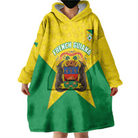 French Guiana Football 2026 Custom Wearable Blanket Hoodie Allez Les Yana Dokos