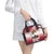 Personalised Latvia Independence Day Shoulder Handbag Latvija White Wagtail With Map 106th Anniversary