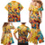 Mexico Day Of The Dead Family Matching Mermaid Dress and Hawaiian Shirt Sugar Skull Girl With Guitar Colorful Vibes - Wonder Print Shop