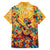 Mexico Day Of The Dead Family Matching Off Shoulder Short Dress and Hawaiian Shirt Sugar Skull Girl With Guitar Colorful Vibes - Wonder Print Shop