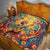 Mexico Day Of The Dead Quilt Sugar Skull Girl With Guitar Colorful Vibes - Wonder Print Shop