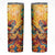 Mexico Day Of The Dead Skinny Tumbler Sugar Skull Girl With Guitar Colorful Vibes - Wonder Print Shop