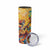 Mexico Day Of The Dead Skinny Tumbler Sugar Skull Girl With Guitar Colorful Vibes - Wonder Print Shop