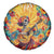 Mexico Day Of The Dead Spare Tire Cover Sugar Skull Girl With Guitar Colorful Vibes - Wonder Print Shop
