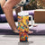Mexico Day Of The Dead Tumbler With Handle Sugar Skull Girl With Guitar Colorful Vibes - Wonder Print Shop