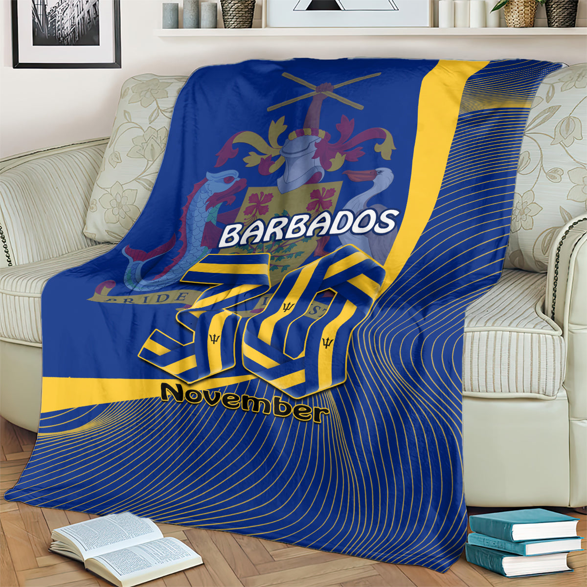 personalised-barbados-independence-day-blanket-30-november-happy-anniversary-barbadian
