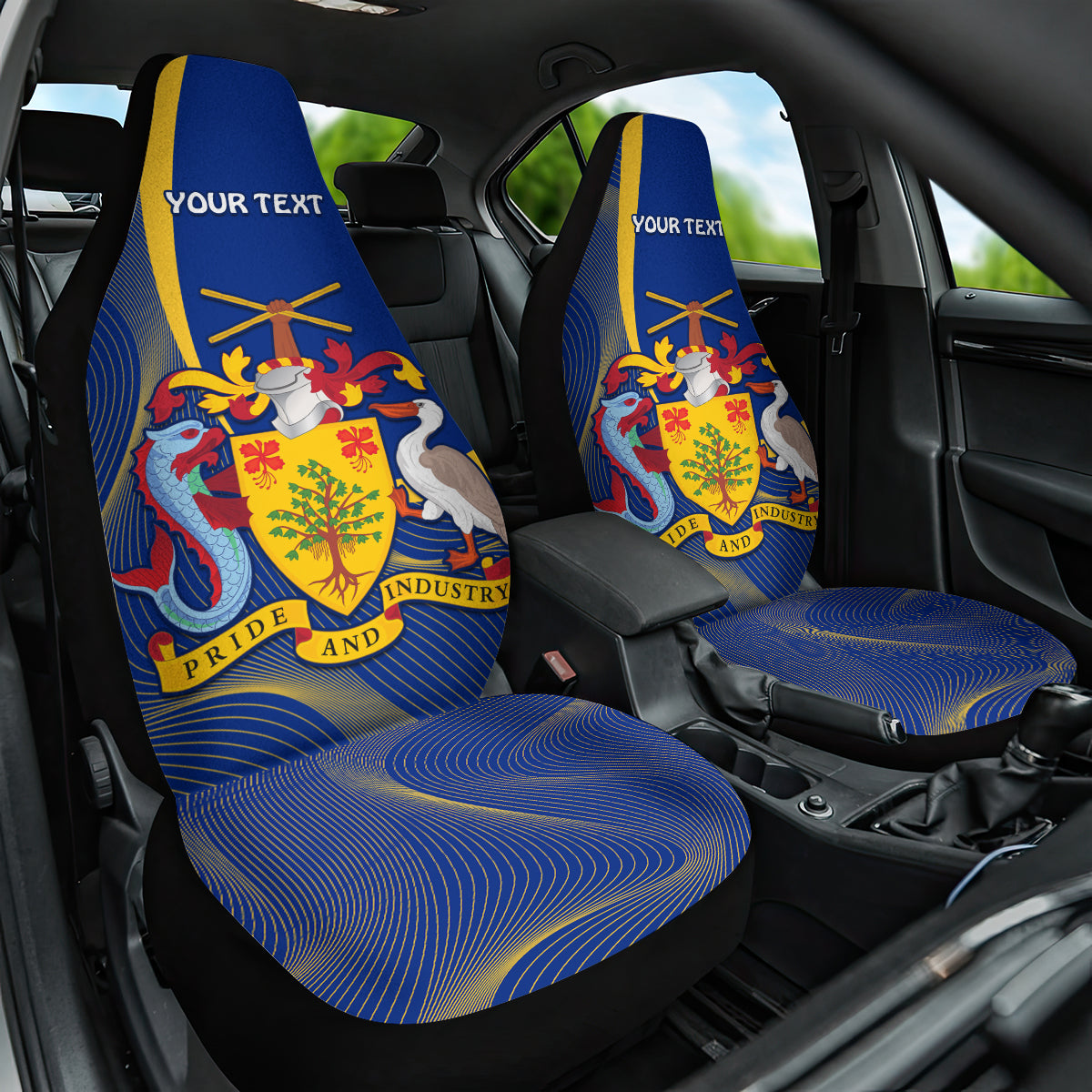 personalised-barbados-independence-day-car-seat-cover-30-november-happy-anniversary-barbadian