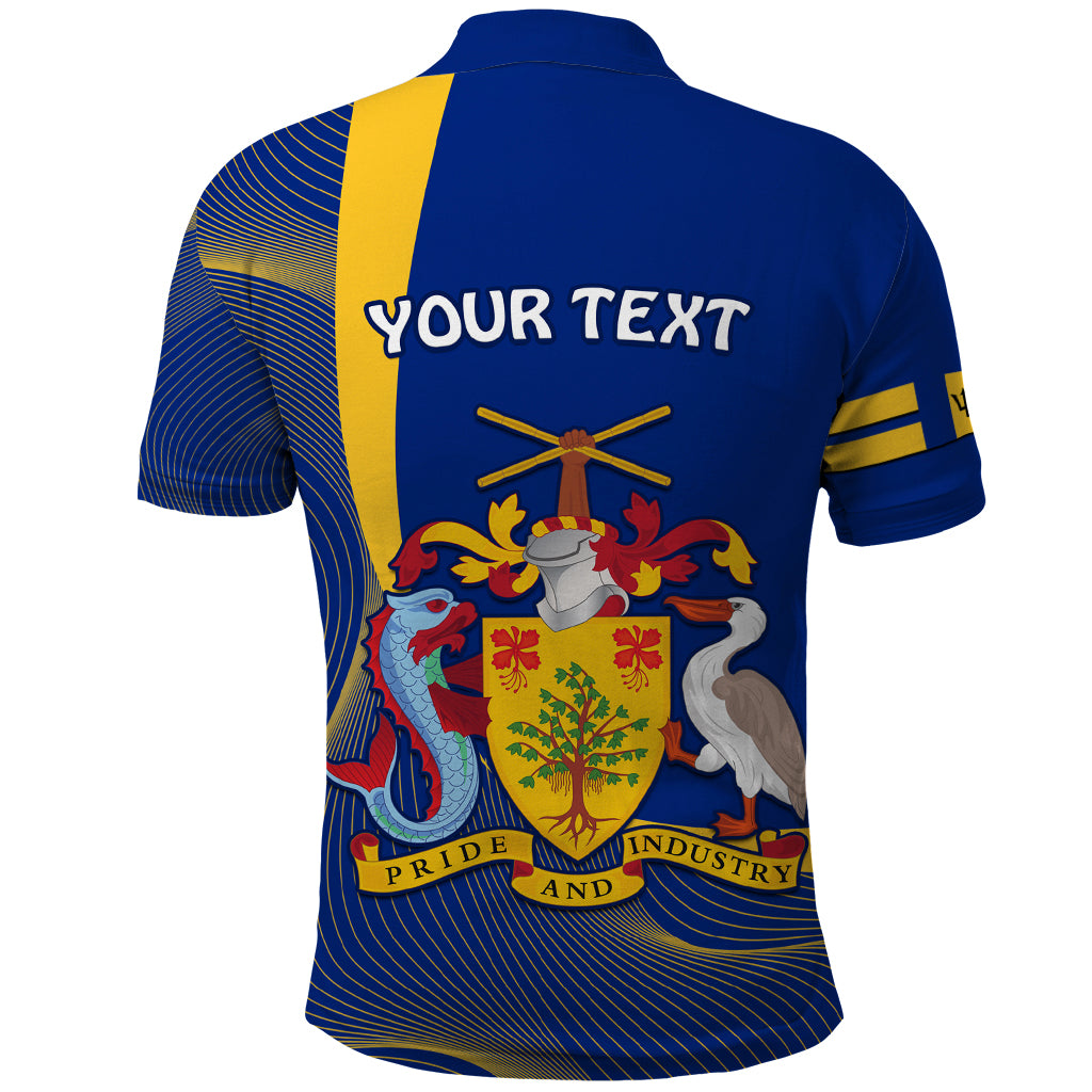 Personalised Barbados Independence Day Polo Shirt 30 November Happy Anniversary Barbadian - Wonder Print Shop