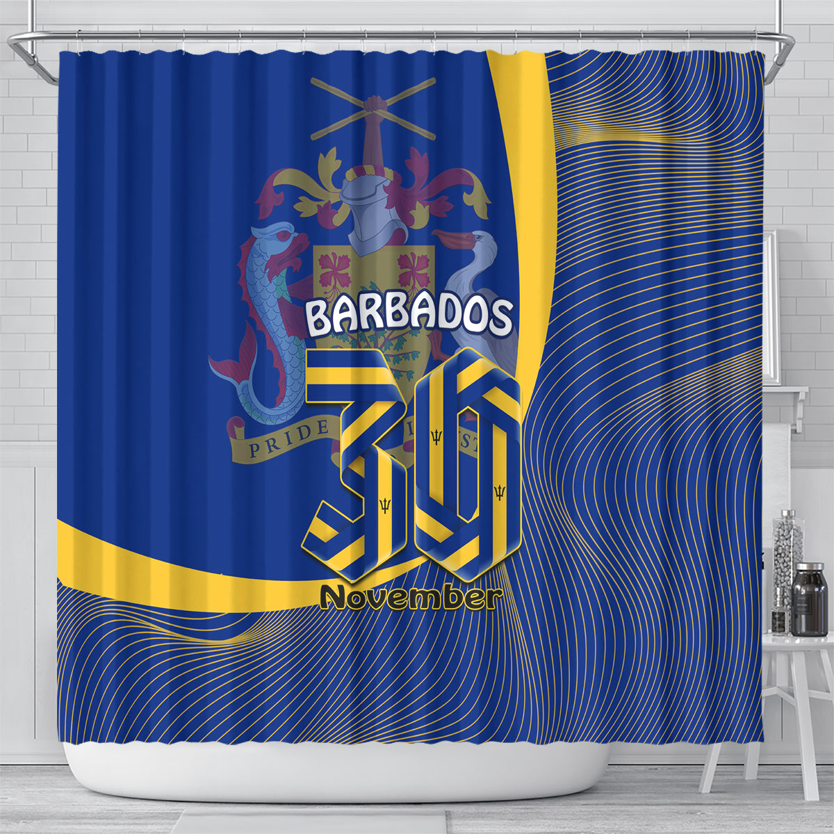 personalised-barbados-independence-day-shower-curtain-30-november-happy-anniversary-barbadian