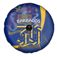 Barbados Independence Day Spare Tire Cover 30 November Happy Anniversary Barbadian - Wonder Print Shop