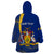 Personalised Barbados Independence Day Wearable Blanket Hoodie 30 November Happy Anniversary Barbadian - Wonder Print Shop