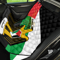 Free Palestine Back Car Seat Cover Coat Of Arms Mix Flag Style - Wonder Print Shop