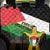 Free Palestine Back Car Seat Cover Coat Of Arms Mix Flag Style - Wonder Print Shop