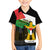 Free Palestine Kid Hawaiian Shirt Coat Of Arms Mix Flag Style - Wonder Print Shop