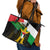 Free Palestine Leather Tote Bag Coat Of Arms Mix Flag Style - Wonder Print Shop